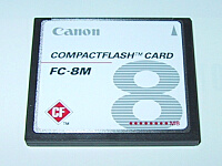 摜FIXY DIGITAL {̕t 8MB Compact Flash